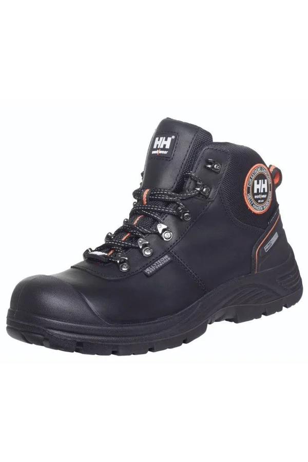 Helly Hansen Chelsea Safety Boot 78250 - Black, Orange, UK 12 - EU 47 - US 13