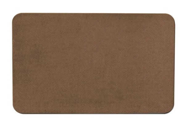House, Home and More Skid-Resistant Carpet Indoor Area Rug Floor Mat - Toffee Brown - 5& x 8& - Many Other Sizes to Choose from