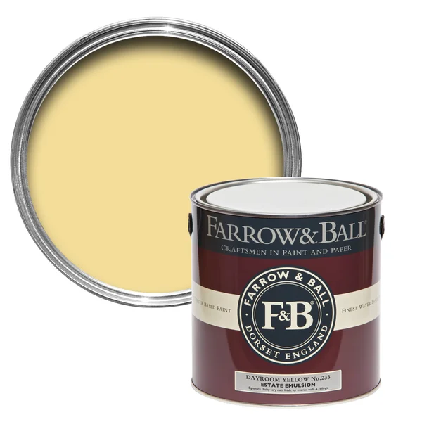 Farrow & Ball Dayroom Yellow Paint 750ml Exterior Eggshell No.233