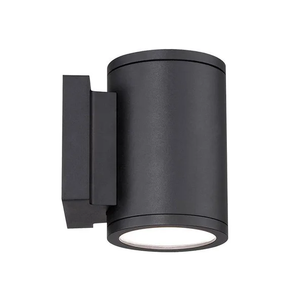 WAC Lighting WS-W2605-WT Tube LED 5 inch White Outdoor Wall Light