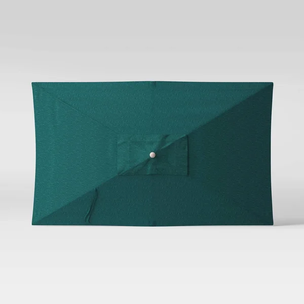 10' Rectangular Patio Umbrella DuraSeason Fabric Teal - Project 62