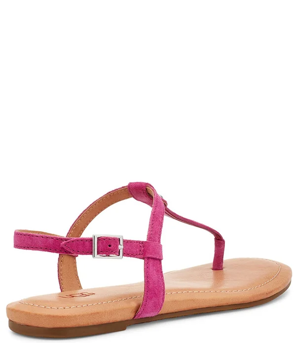 Ugg Women's Madeena Suede Sandals in Pink - Size 11