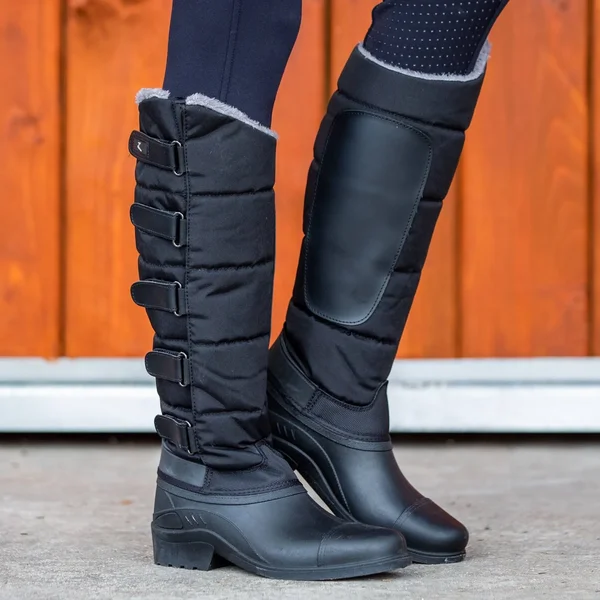 Horze Utah Thermo Boots 9 - Black(bl)