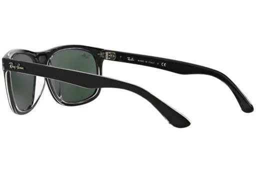 Ray-Ban RB4226 605271 Black Rectangular Sunglasses