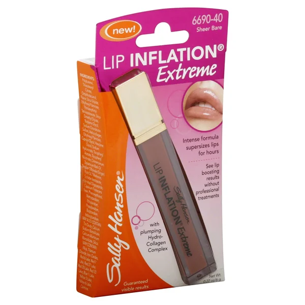Sally Hansen Lip Inflation Extreme, Sheer Bare 6690-40 - 0.22 fl oz tube