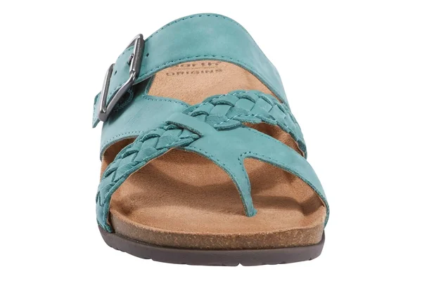 Earth Origins Orono Foster Women's Sandal (Green - Size 9.5 - Leather)