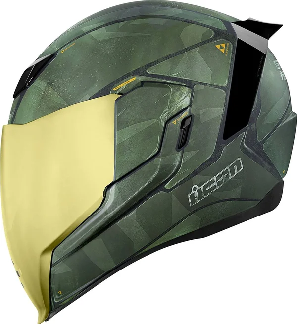 Icon Airflite Battlescar 2 Helmet - Green - XL