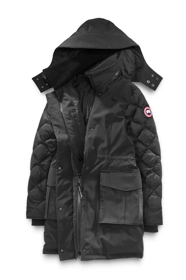 Canada Goose Elwin Parka - Women's Graphite, Xs