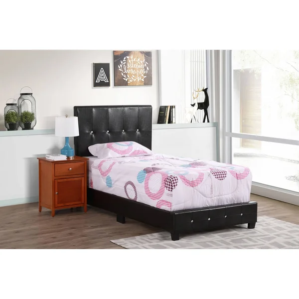 Glory Furniture Nicole G2573-TB-UP Twin Bed - Black
