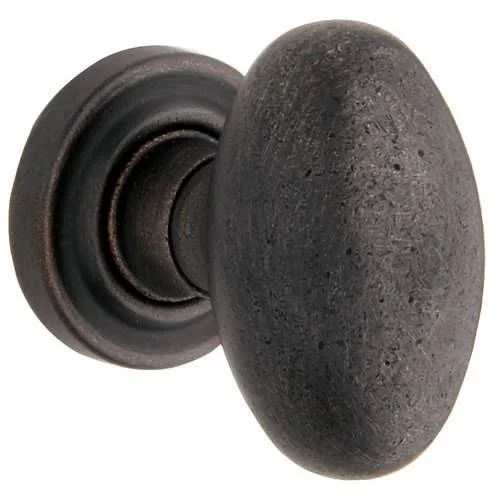 Baldwin Estate Oil Rubbed Bronze Half-Dummy Egg Door Knob 5025.IDM