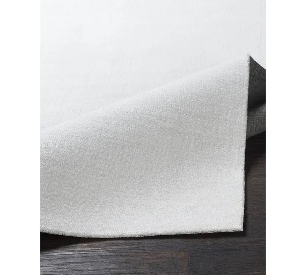 Surya WLK1000-1616 18 in. Wilkinson Area Rug White