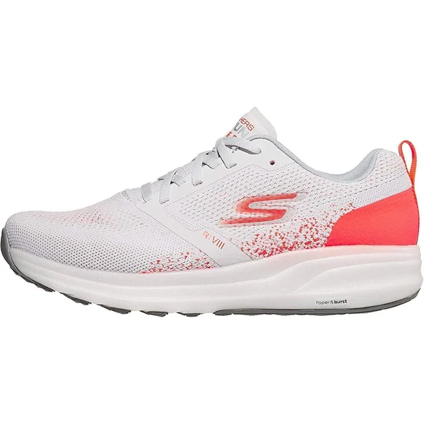 Skechers Women's GOrun Ride 8 Hyper Running Shoe - Light Gray/Pink