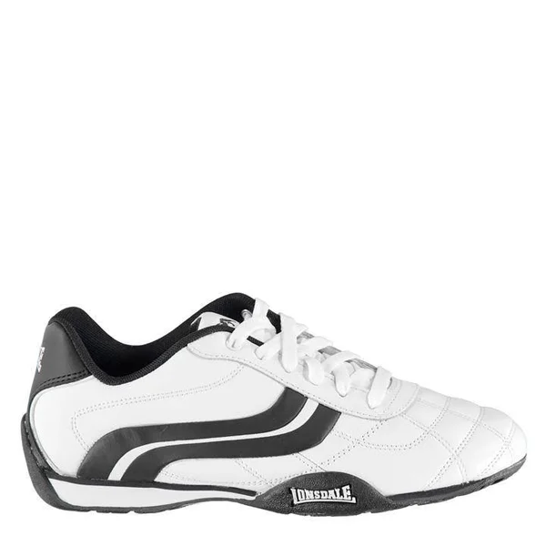 Lonsdale Mens Camden Trainers Lace Up Casual Sports Shoes Footwear