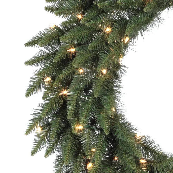 Vickerman 42x22 Camdon Fir Wreath 100LED Warm White