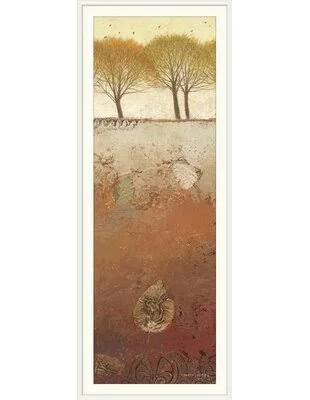 &Field and Forest II& by James Wiens Painting Print Great Big Canvas Format: White Frame, Size: 44x22 H x 20x22 W x 1x22 D
