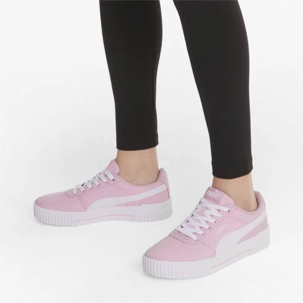 Puma Carina Canvas Women's Sneakers, Pink, 6.5
