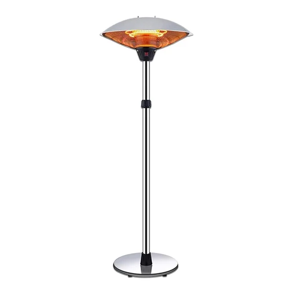 Patio Heaters for Outdoor - Stainless Steel Outdoor Heater 3 Levels Adjustable Power Waterproof, Dump Power Off Outdoor Heaters