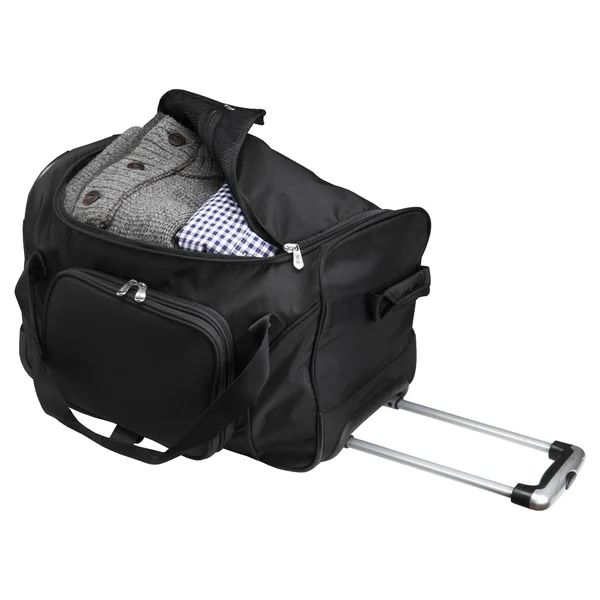 Denco Milwaukee Bucks 22-inch Wheeled Duffel Bag - Black