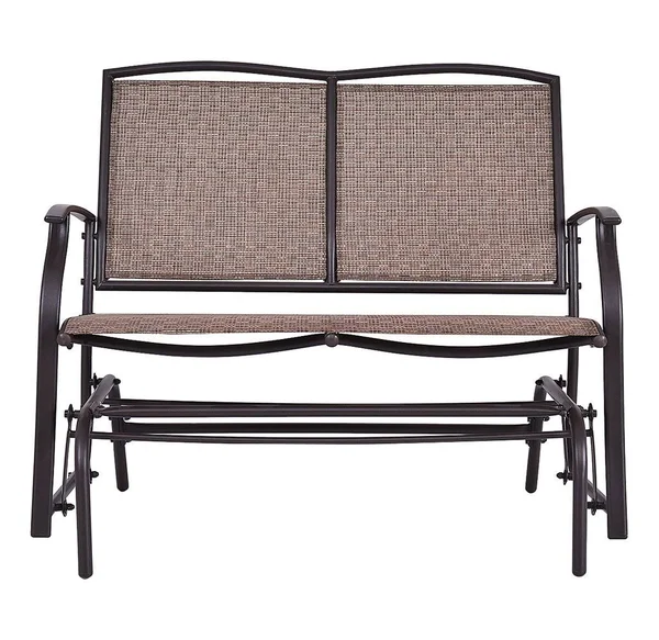 Costway Patio Glider Rocking Bench Double 2 Person Chair Loveseat Armchair Backyard