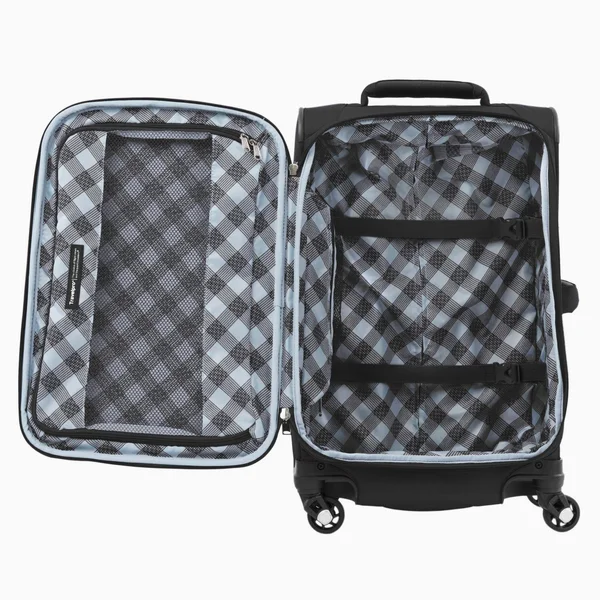 Travelpro Maxlite 5 21x22 Expandable Carry on Spinner - Black, 21 inches x 14 inches x 9 inches