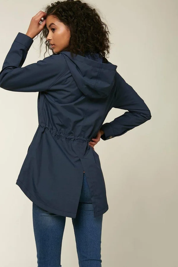 O&Neill Gayle Rain Jacket Women's Mood Indigo - L