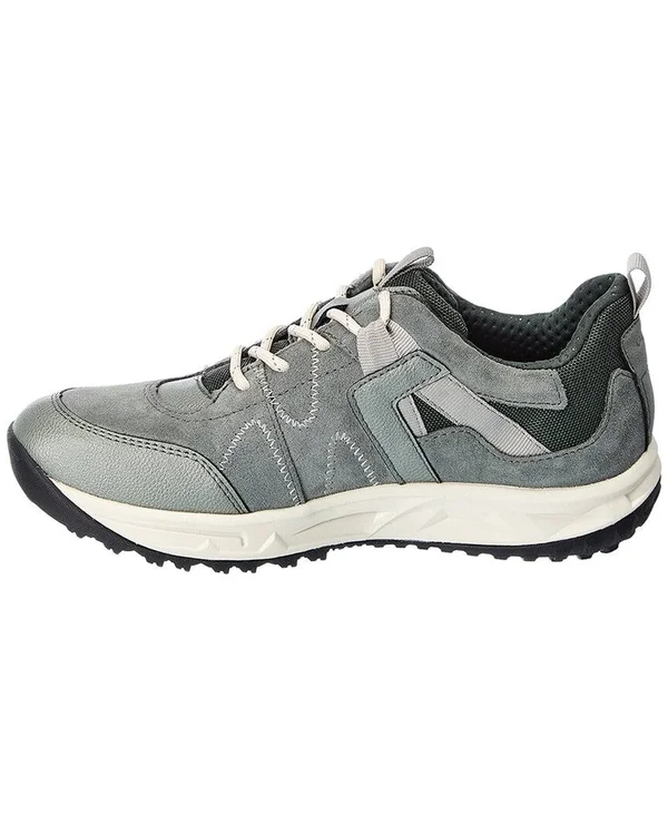 Geox Delray Suede-Trim Sneaker - 36, Multi