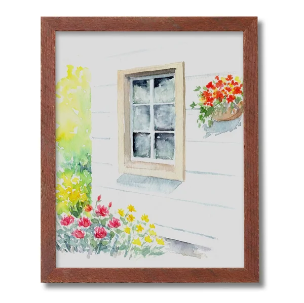 Countryside Classic Distressed Crimson Frame Collection - 10x20