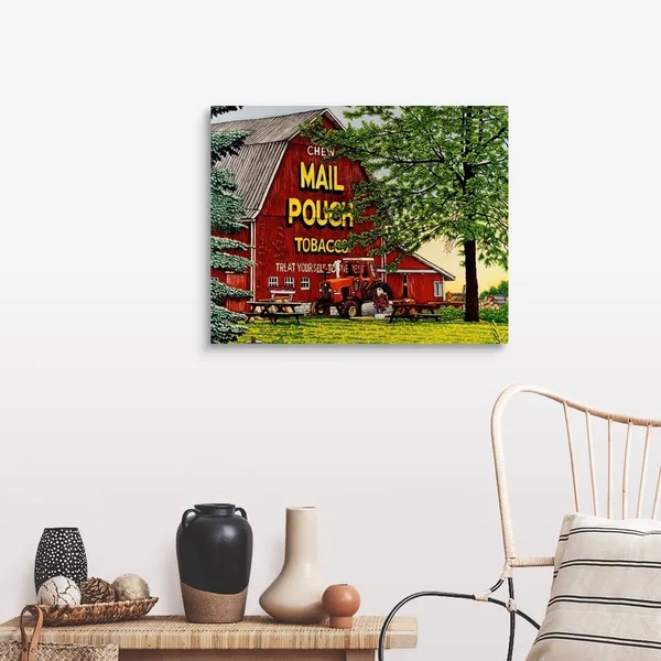 Mail Pouch Barn II - Canvas Wall Art, 30x24, Great Big Canvas