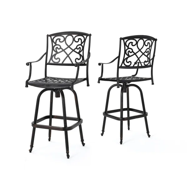Gdf Studio Cambria Bar Stools (Set of 2)