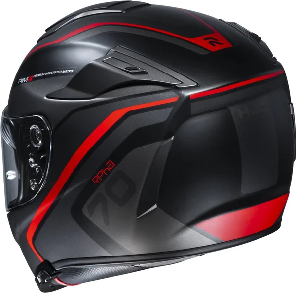 HJC RPHA 70 Kroon Helmet - black-red, Size 2XL
