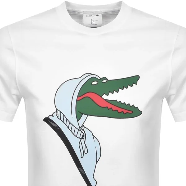 Lacoste Logo T Shirt White