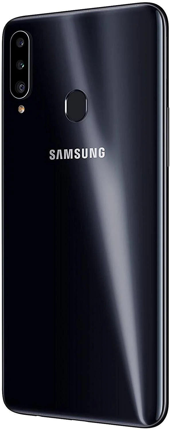 Samsung Galaxy A20s (32GB 2GB Ram) 6.5x22 HD+ Triple Camera SM-A207F/DS 4G LTE (atu0026t Europe Asia Africa Cuba Digitel) Dual S