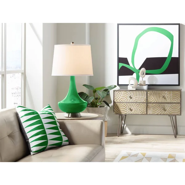 Color + Plus Envy Gillan Glass Table Lamp