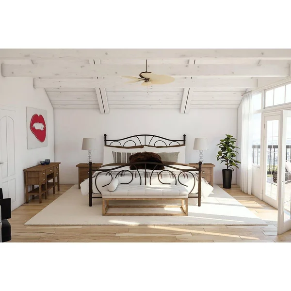 DHP Victoria Metal Bed - Bronze - Full