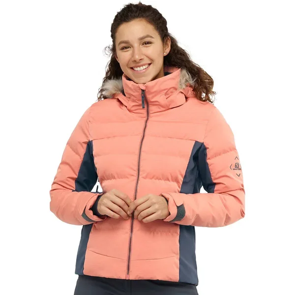 Salomon Stormcozy Jacket - Women's Brick DUST - Xs