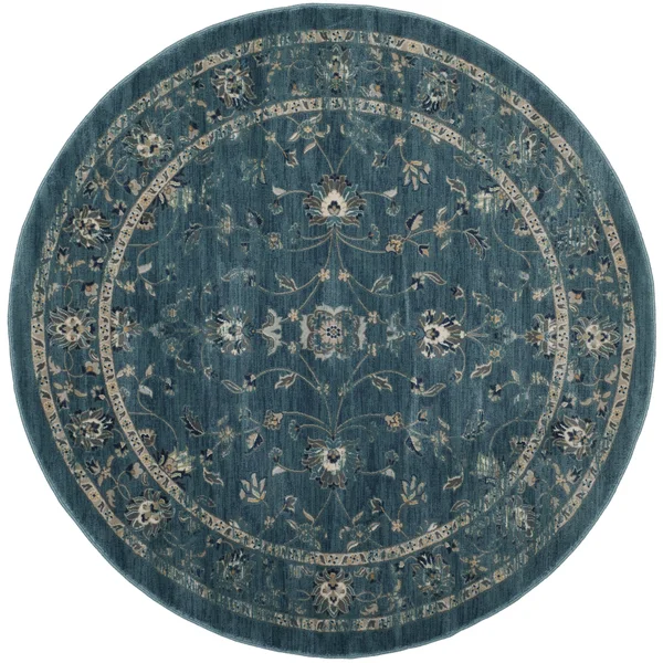 Safavieh EVK514G Evoke Turquoise - Beige Area Rug - 9& x 12&