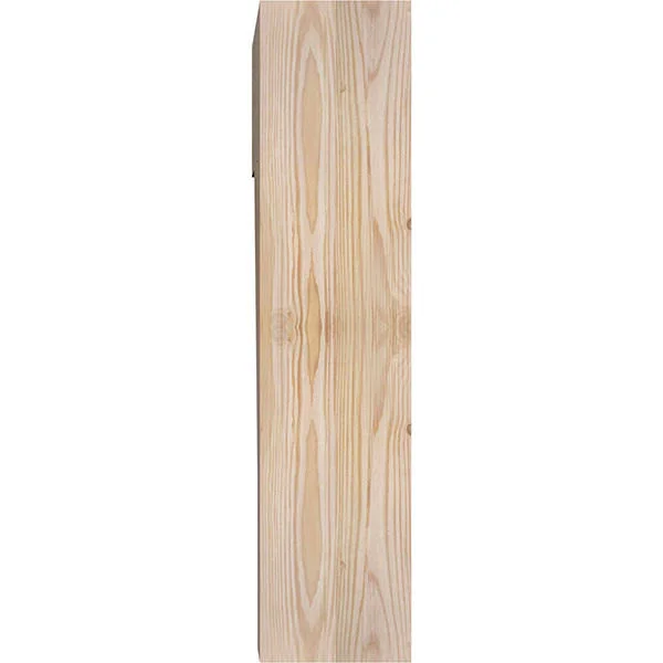 Ekena Millwork BKT06X20X24IMP05SDF 5 1/2x22W x 20x22D x 24x22H Imperial Block Smooth BRACKET - Douglas Fir