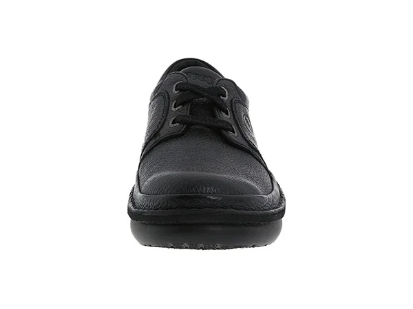Propet Men's Village Walker, Black Grain