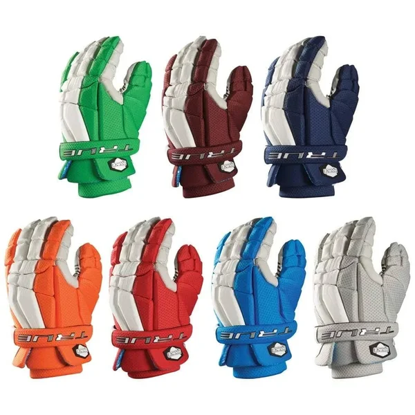 True Source Glove Lacrosse Gloves - Royal Blue - Size: Medium