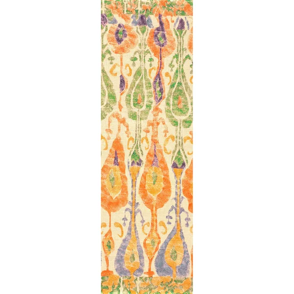 nuLOOM Natural Machine Woven Paisley Jute Area Rug - 4& x 6&