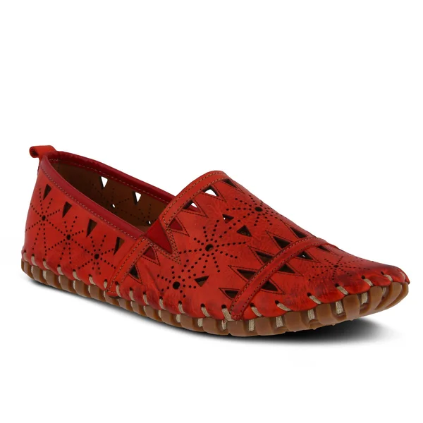 Women's Spring Step Fusaro Slip On - Size: 42, Red
