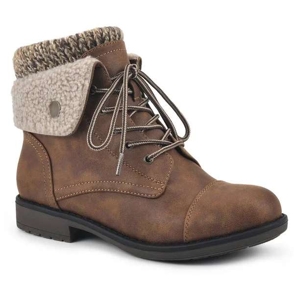 Cliffs by White Mountain Duena Women's Combat Boots - Size: 8.5, Dark Green