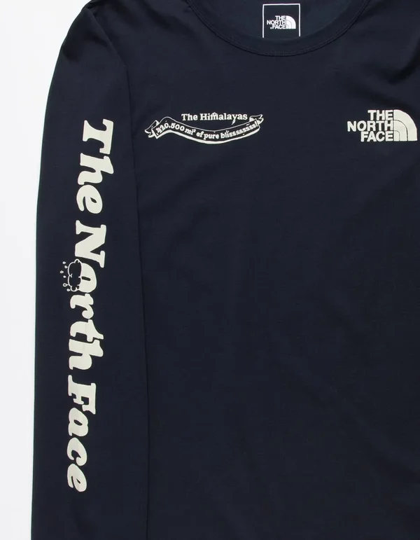 The North Face Men's Himalayan Bottle Long Sleeve T-Shirt, XXL, Aviator Navy