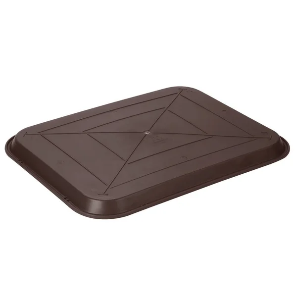 Get Enterprises - FT-18-BR - 18 in x 14 in Brown Fast Food Tray