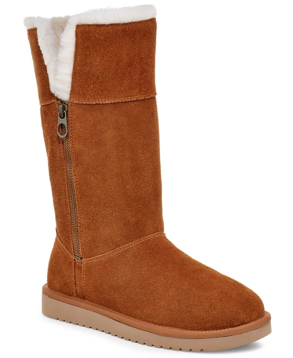 Koolaburra by Ugg - Women's Aribel Tall Boot in Chestnut, Size 9
