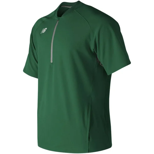New Balance 73706 Men's Short Sleeve 3000 Batting Jacket - Green (Size M)