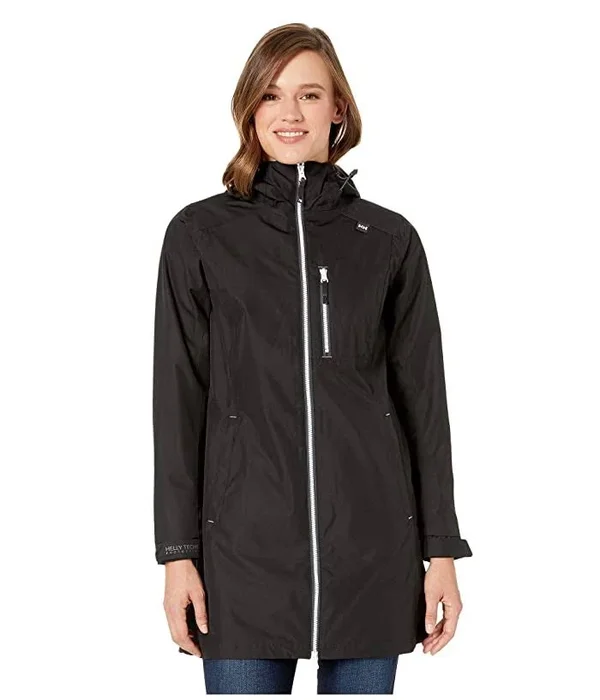 Helly Hansen Long Belfast Jacket - Women's Black - XL
