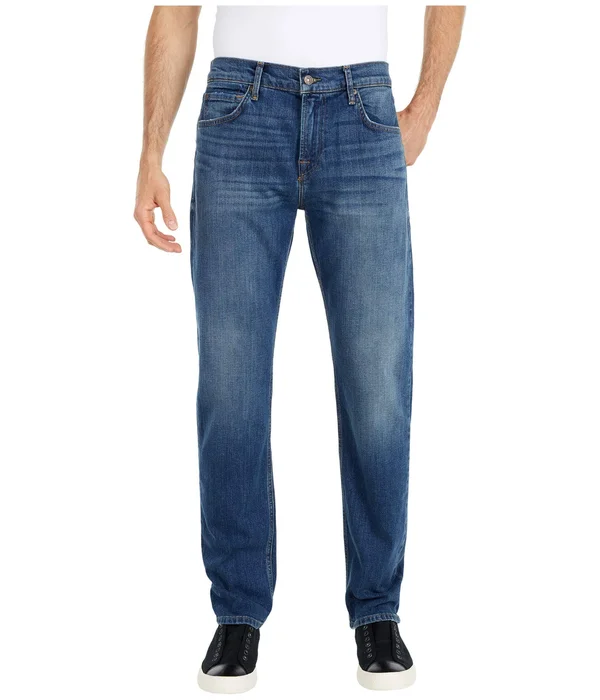 7 for All Mankind The Straight Slim Straight Leg Jeans - Blue - 42r
