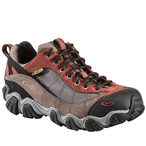 Oboz Firebrand II BDry Hiking Shoe - Men's - 9.5 Wide - Earth