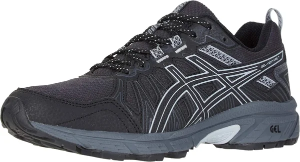 Asics Women's Gel-Venture 7 Trail Running Shoes, Black